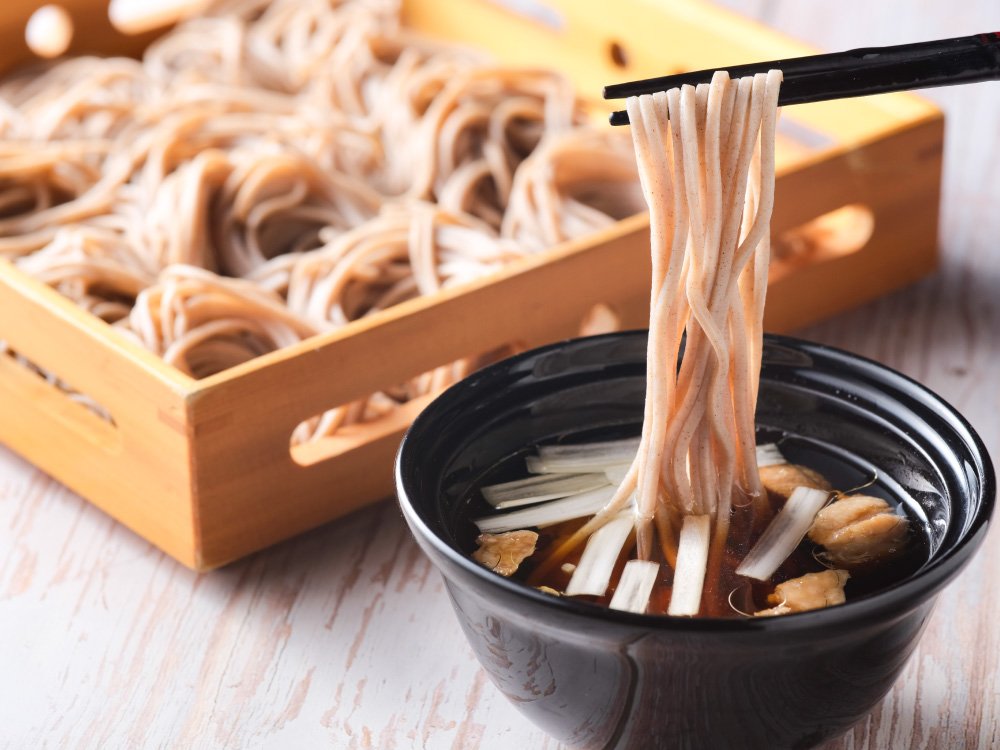 たのはた鴨の出汁香る<br>南蛮そば