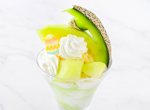 5月：メロンパフェ