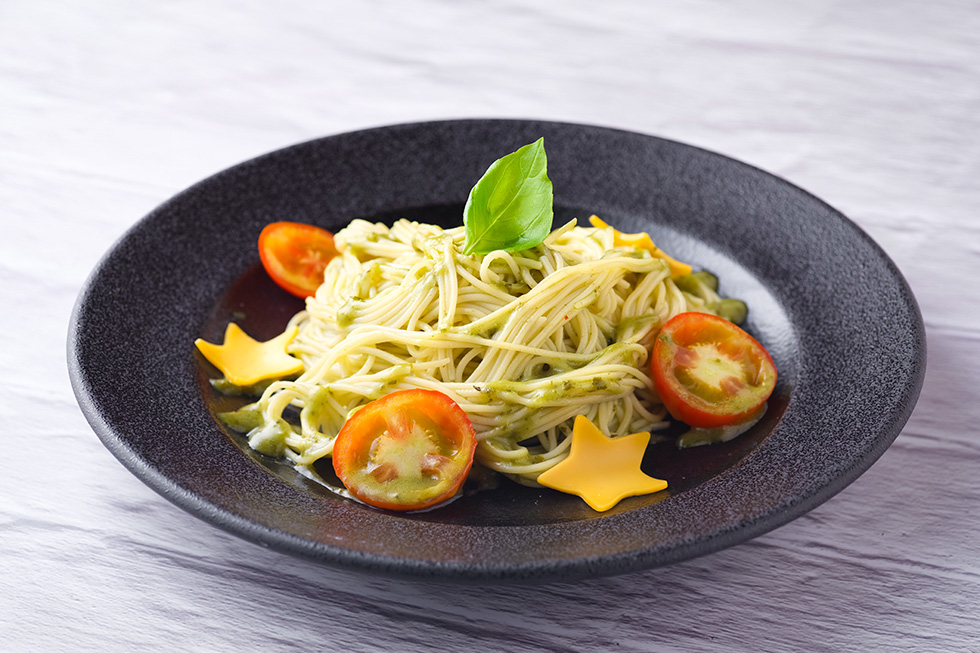 冷製ジェノベーゼパスタ