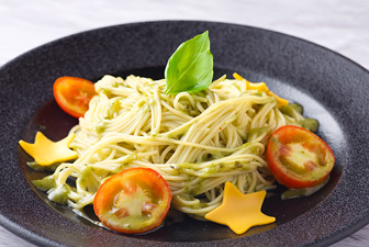 冷製ジェノベーゼパスタ